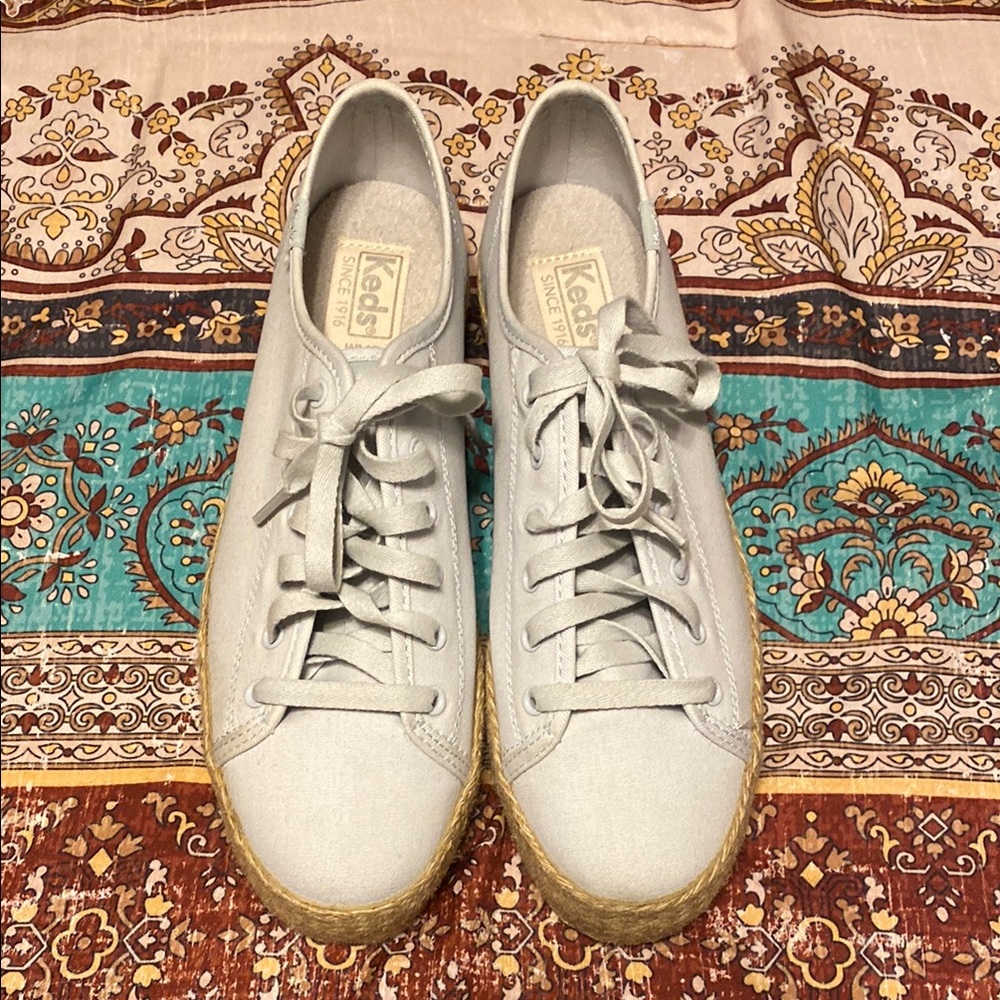👟 Keds Classic Light Blue Canvas Shoes